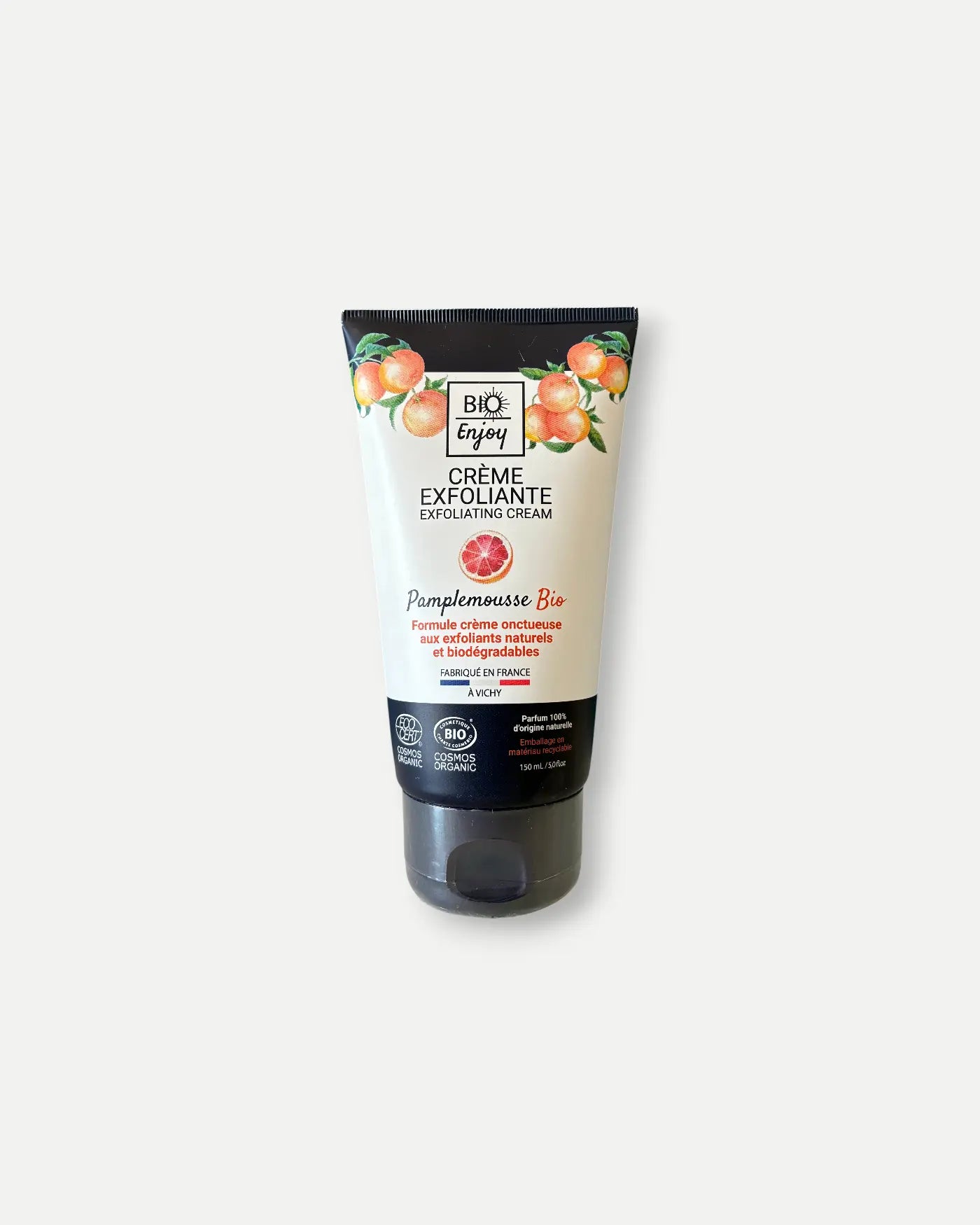 Crème exfoliante corps Pamplemousse BIO 150mL - Bio Enjoy