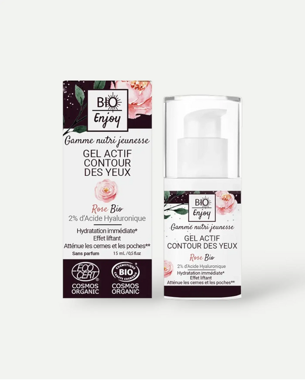 Rose Argan Active Eye Contour Gel 15ML - Bio Enjoy