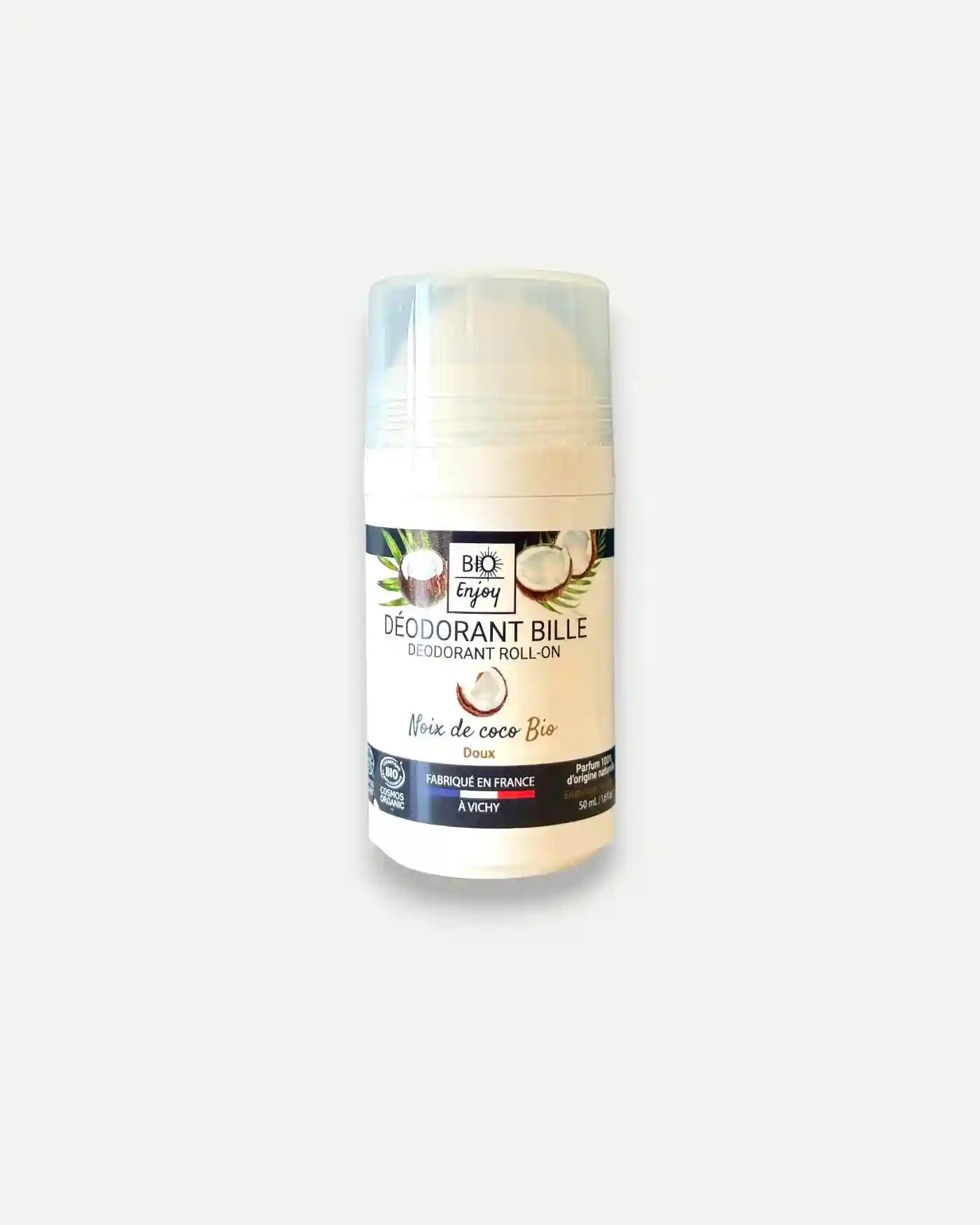 Déodorant bille Noix de coco BIO 50mL - Bio EnjoyDéodorant bille Noix de coco BIO 50mL - Bio Enjoy