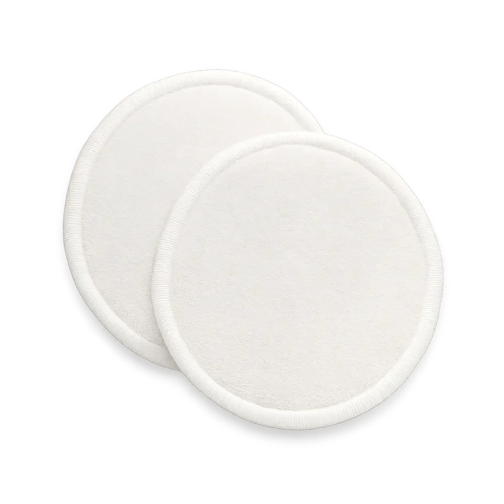 Éponges démaquillantes réutilisables en Bambou & Coton - 2 pièces - Bio Enjoy