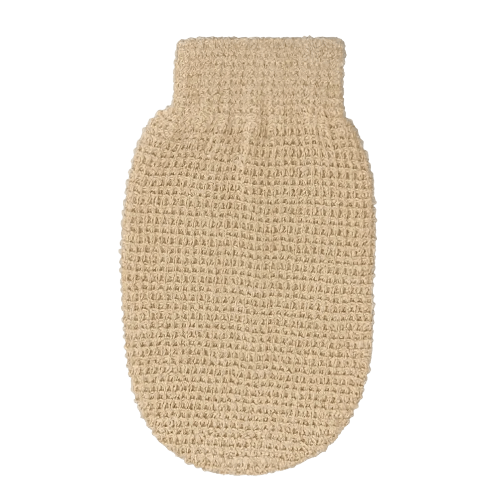 Gant exfoliant jute & coton - effet hammam - Bio EnjoyGant exfoliant jute & coton - effet hammam - Bio Enjoy