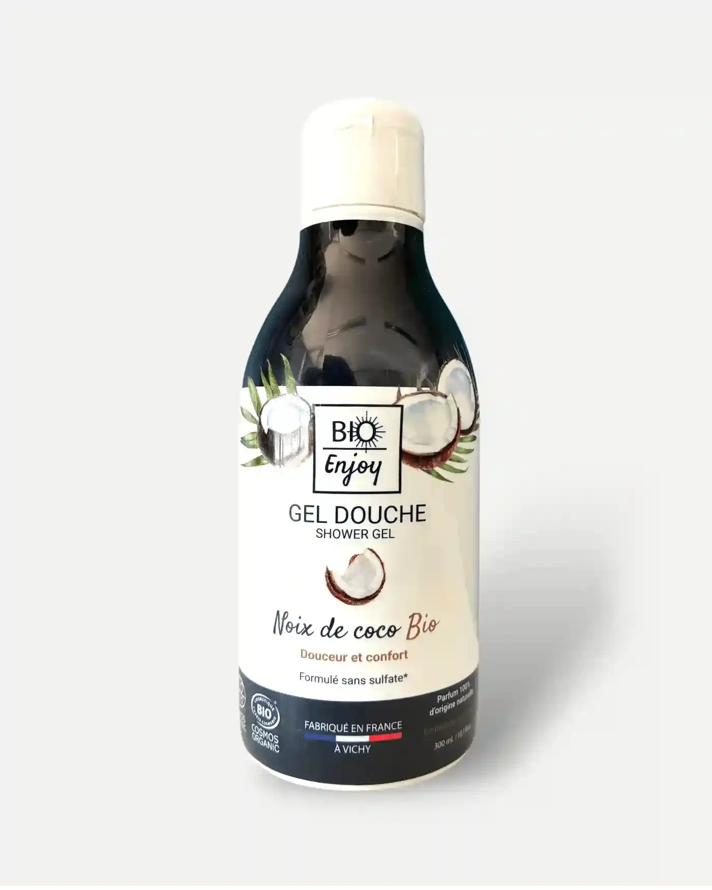 Gel douche Noix de coco BIO 300mL - Bio EnjoyGel douche Noix de coco BIO 300mL - Bio Enjoy