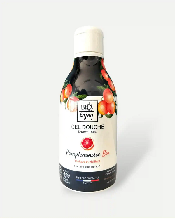 Gel douche Pamplemousse BIO 300mL - Bio EnjoyGel douche Pamplemousse BIO 300mL - Bio Enjoy