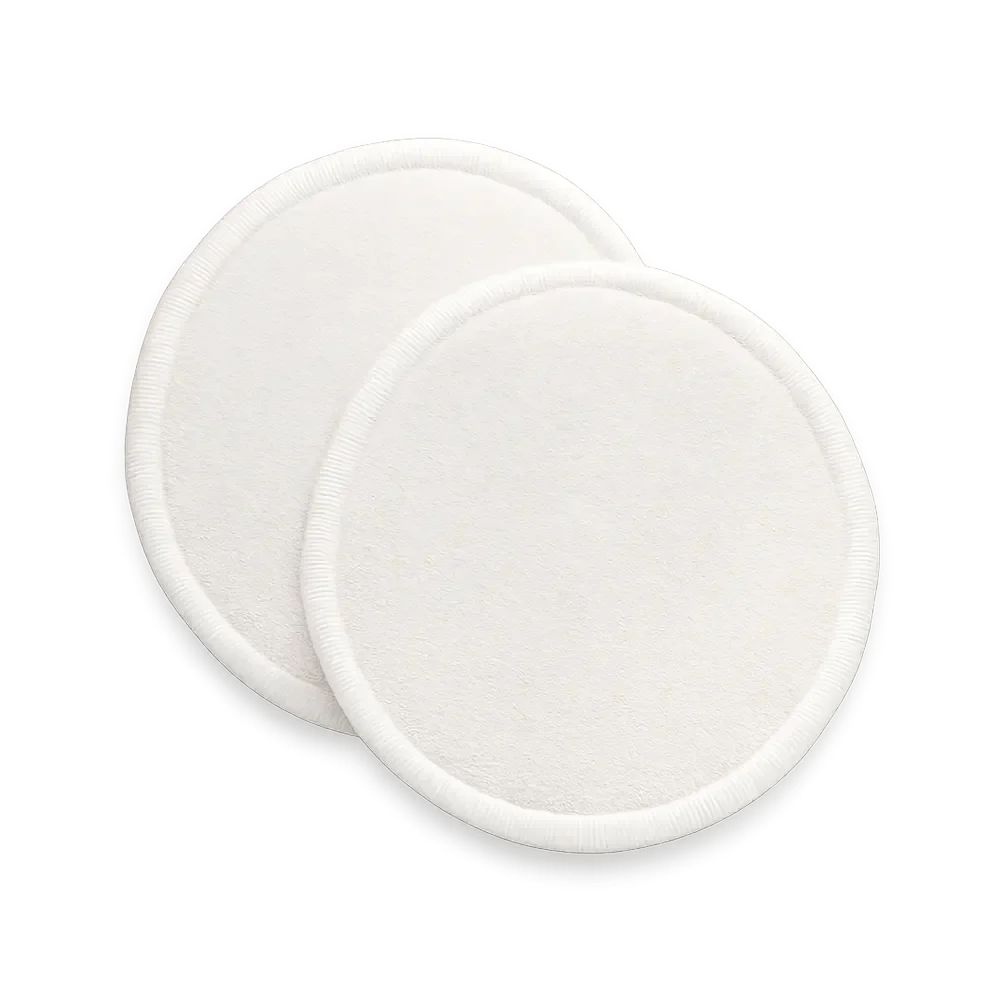 Éponges démaquillantes réutilisables en Bambou & Coton - 2 pièces - Bio Enjoy