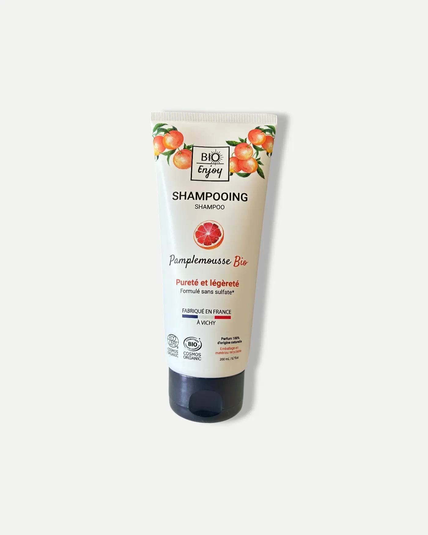 Shampooing Pamplemousse BIO 200mL - Bio EnjoyShampooing Pamplemousse BIO 200mL - Bio Enjoy